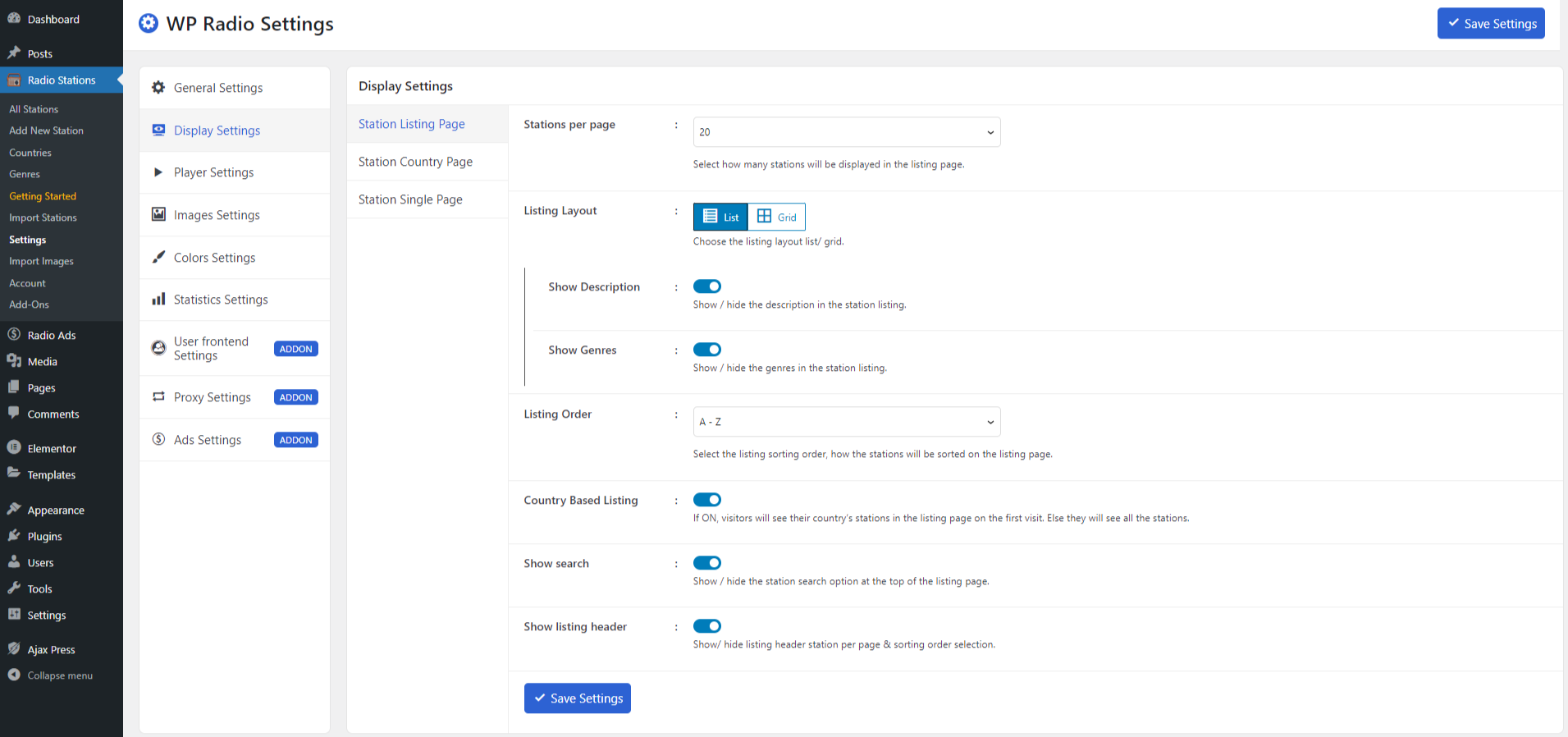 How to Customize Display Settings for Multiple Pages