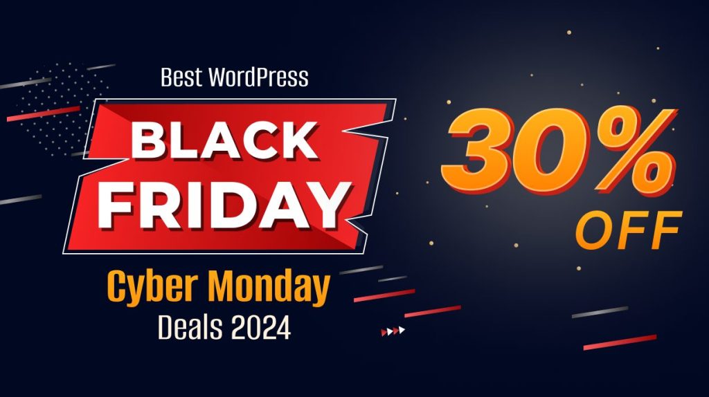 wordpress black friday cyber monday deals 2024