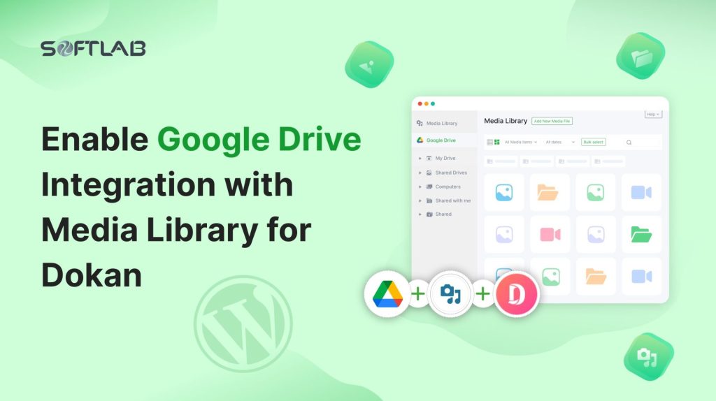 how to Enable Google Drive Media Library Integration for Dokan Vendors